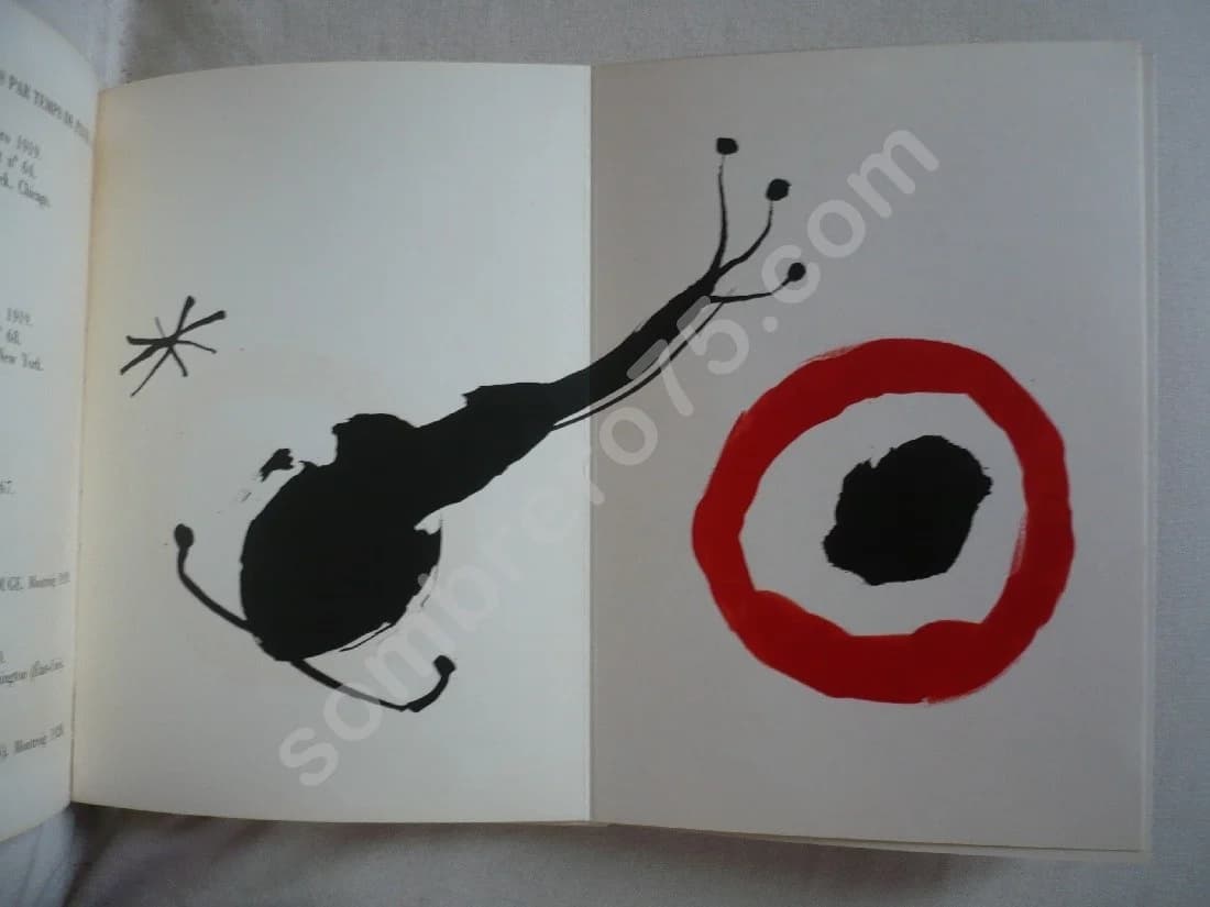 Joan Miro. Musée National d'Art Moderne, Paris. Juin - Novembre 1962 - Image 7