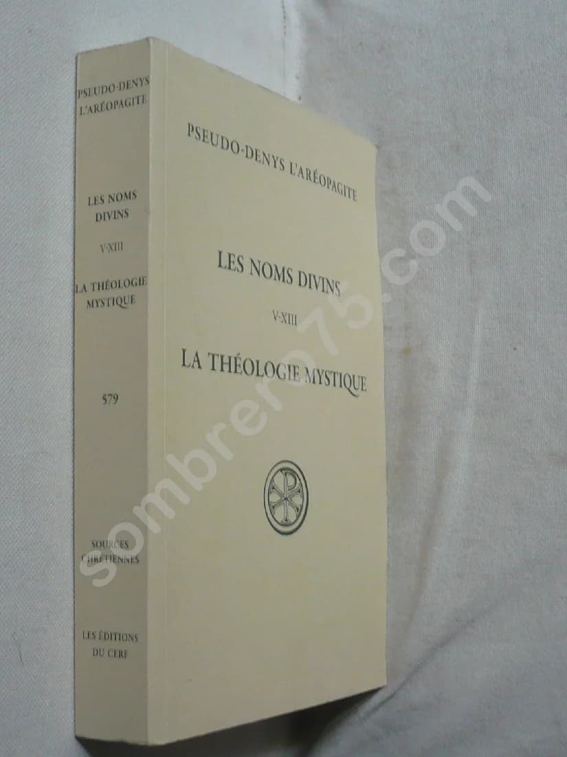 Les Noms Divins - Pseudo-Denys L'Aéropagite. Ysabel de Andia. 2 volumes - Image 5