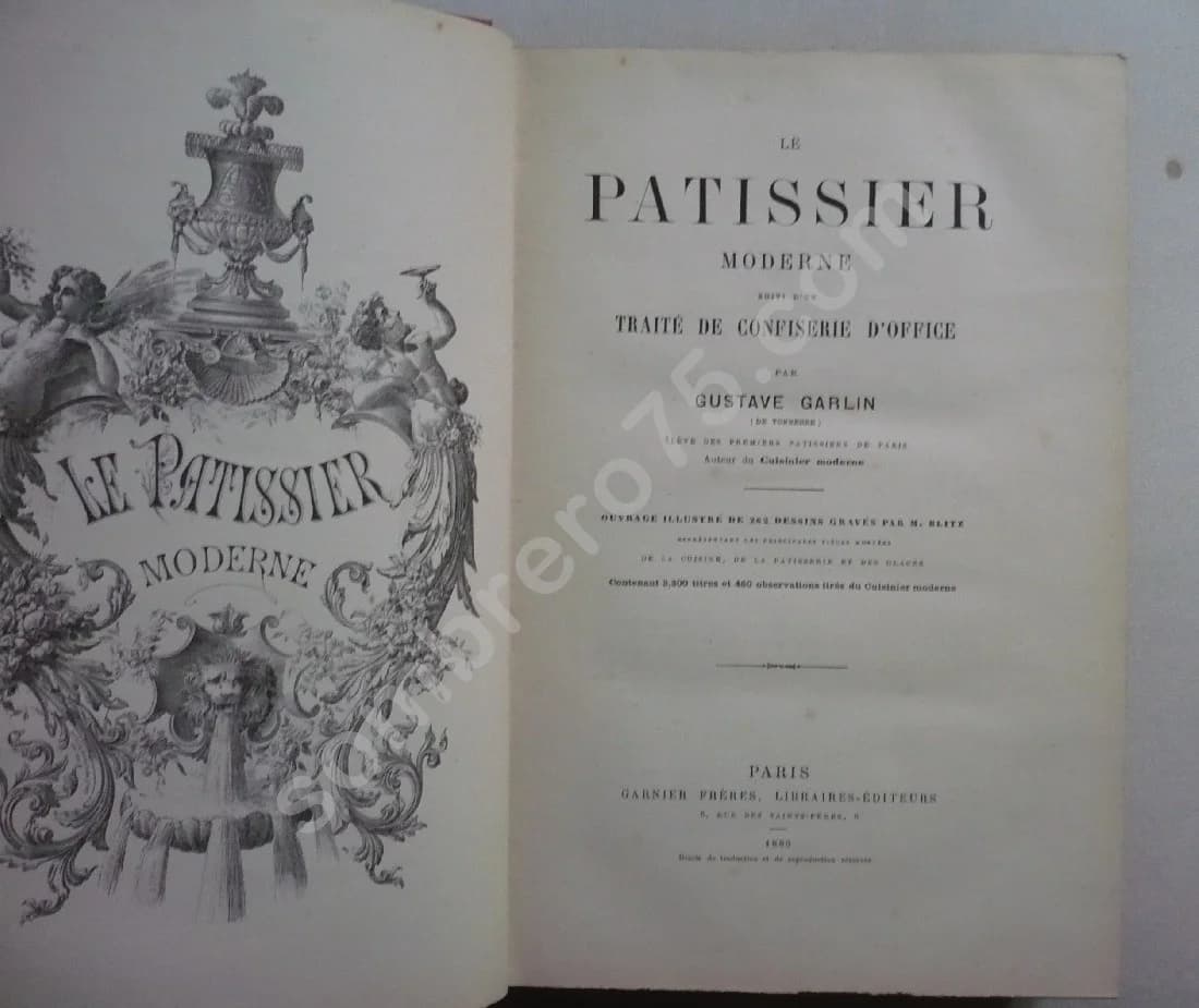 Le Pâtissier Moderne suivi d'un traité de confiserie d'office - 1889 - Image 3