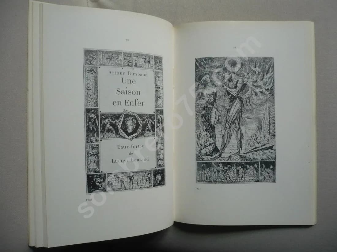 Catalogue raisonné de l'oeuvre gravé et lithographié de Lucien Coutaud - Image 3
