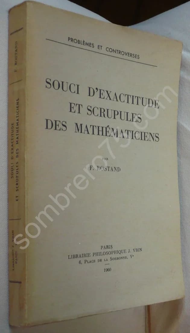 Souci d'Exactitude et Scrupules des Mathématiciens - Image 2