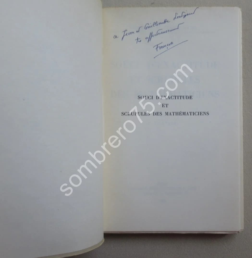 Souci d'Exactitude et Scrupules des Mathématiciens - Image 3