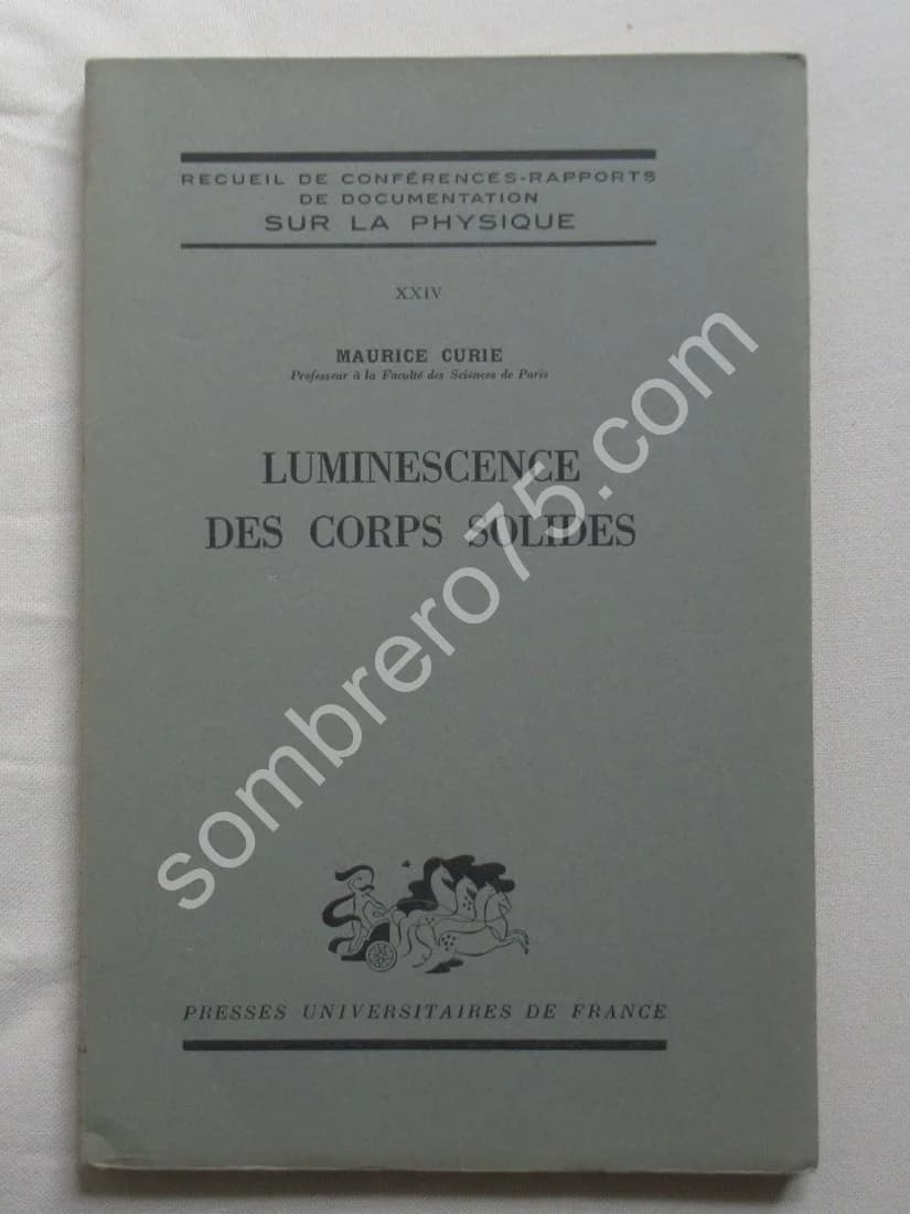 Luminescence des Corps Solides
