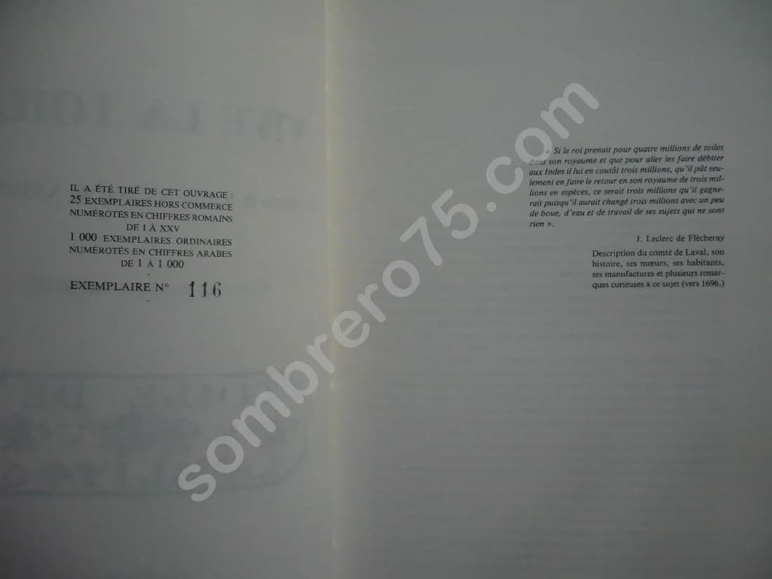 Vive la Toile - Economie et Société à Laval au XVIIIe - Image 3
