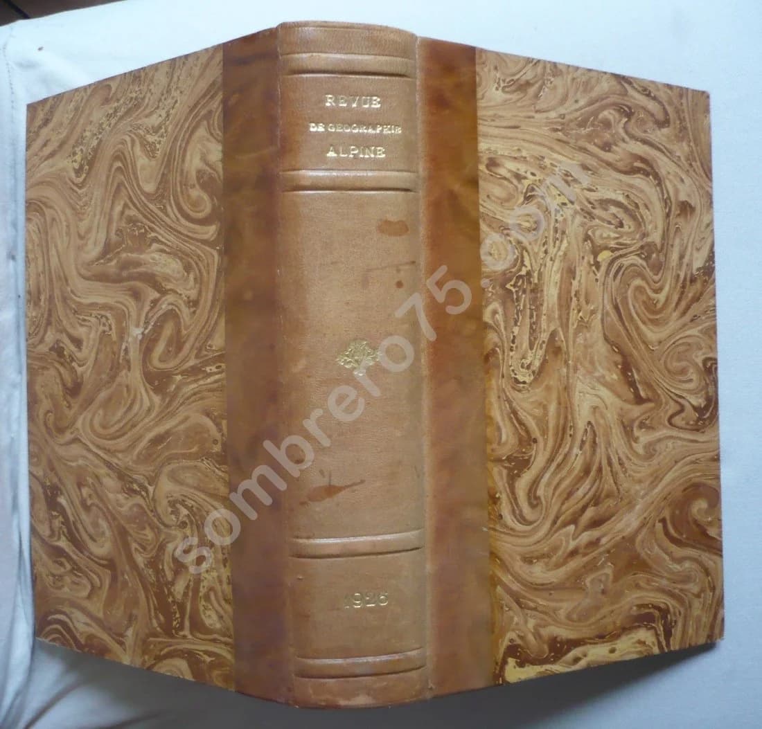 Revue de Géographie Alpine - Tome XIV - 1926