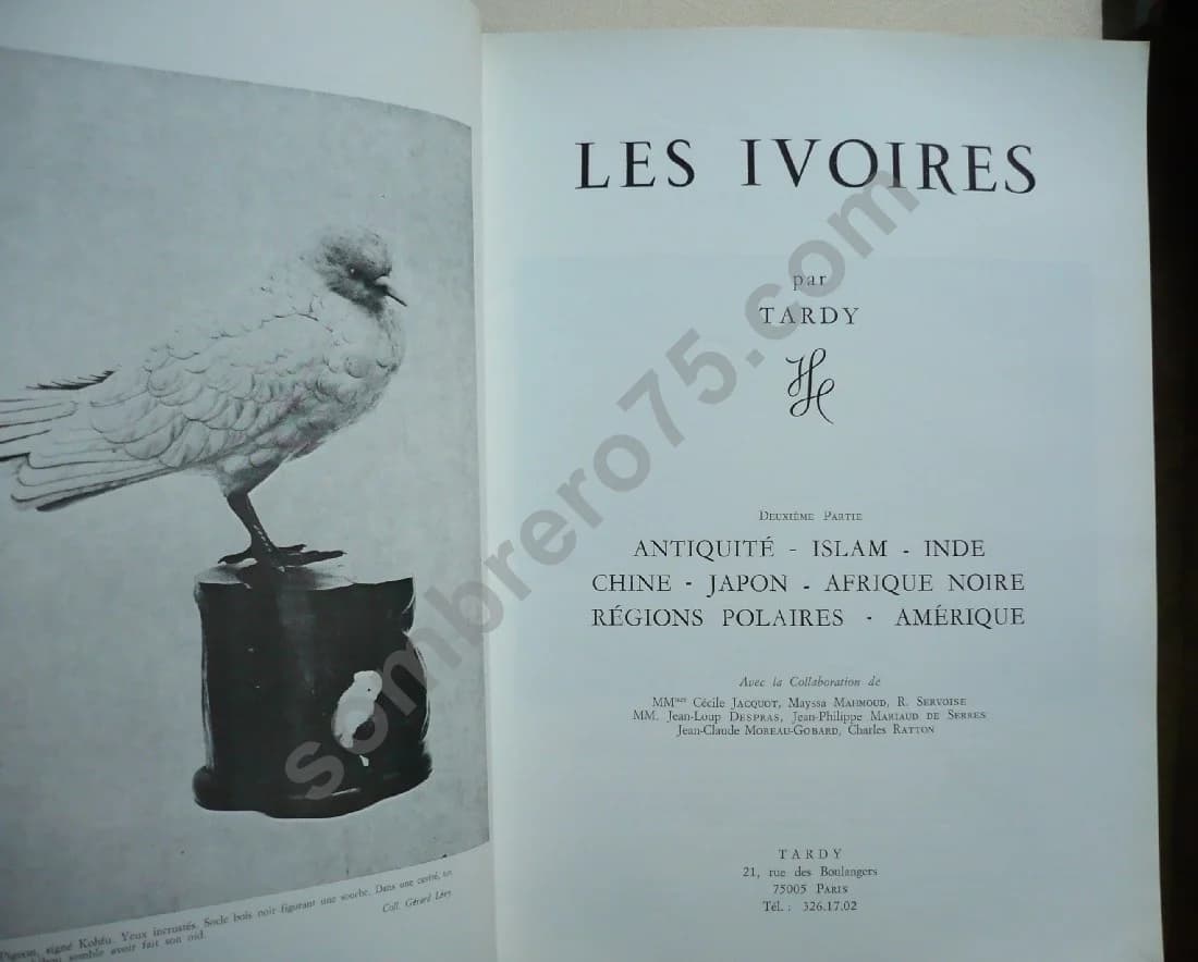 Les Ivoires Tome 2: Antiquité, Islam, Inde, Chine, Japon, Afrique noire, régions polaires, Amérique - Image 3