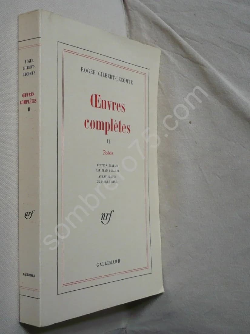Oeuvres Complètes - 2 Volumes - Roger GILBERT LECOMTE - Image 5