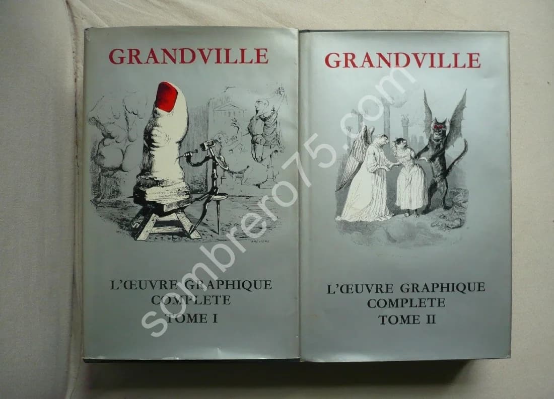 Grandville - L'Oeuvre graphique complète - 2 Tomes