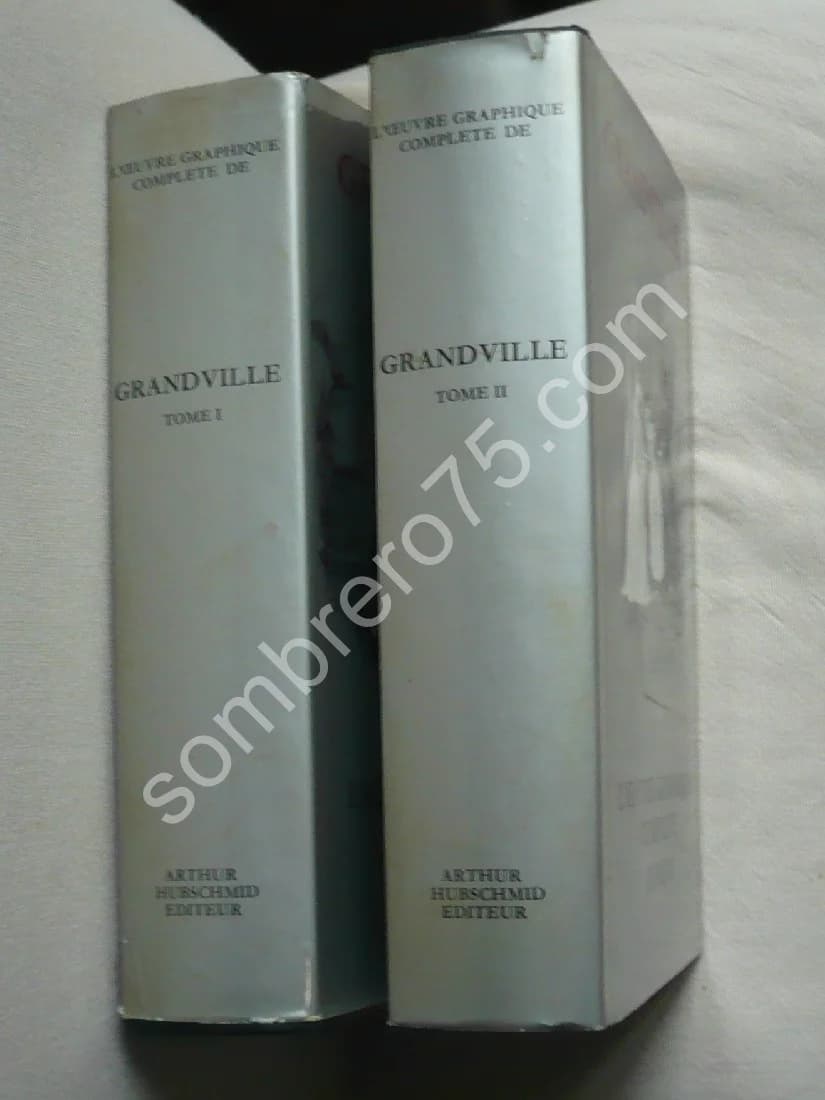 Grandville - L'Oeuvre graphique complète - 2 Tomes - Image 2