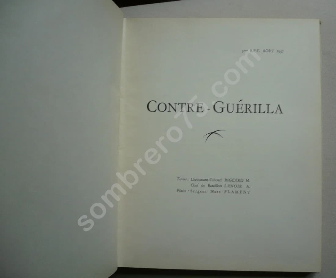 Contre Guérilla - Lieutenant Colonel BIGEARD - Image 3