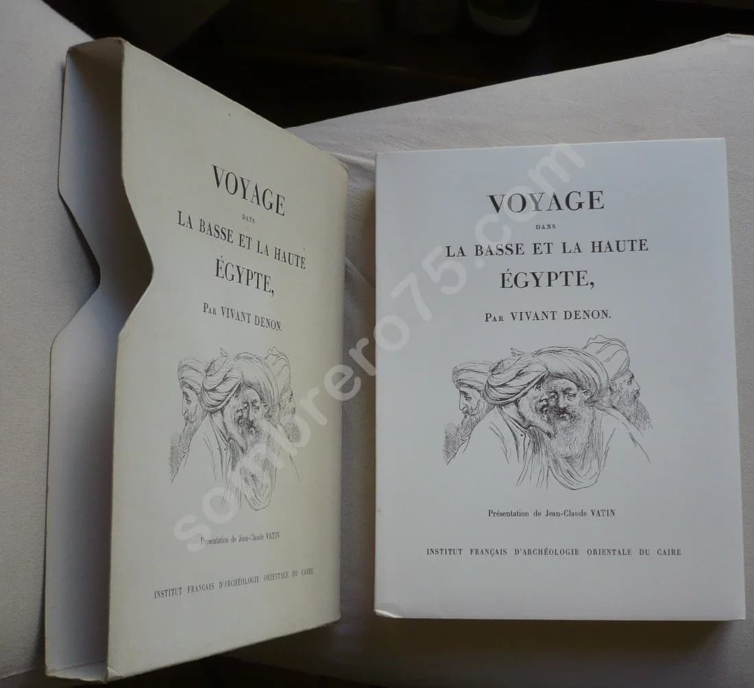 Voyage dans la Basse et la Haute Egypte - Vivant DENON. 2 volumes