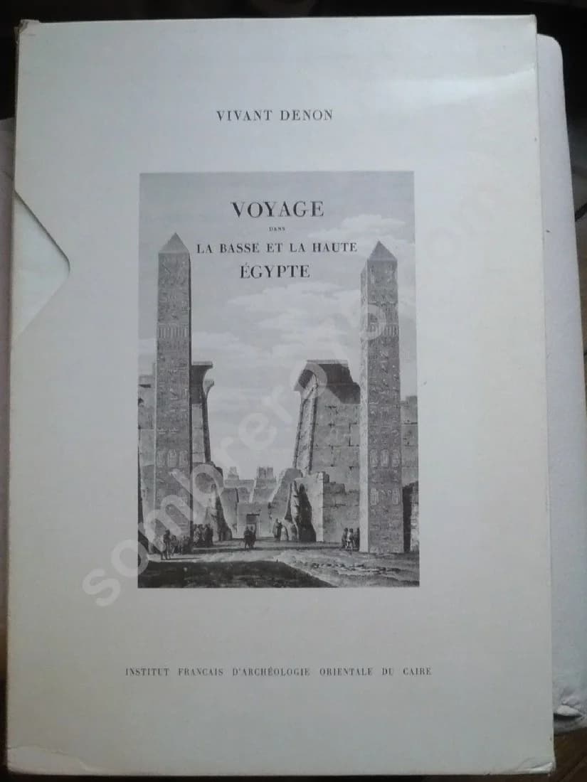 Voyage dans la Basse et la Haute Egypte - Vivant DENON. 2 volumes - Image 2