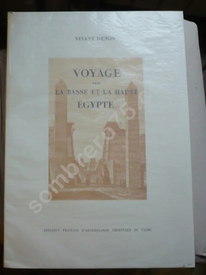Voyage dans la Basse et la Haute Egypte - Vivant DENON. 2 volumes - Image 3