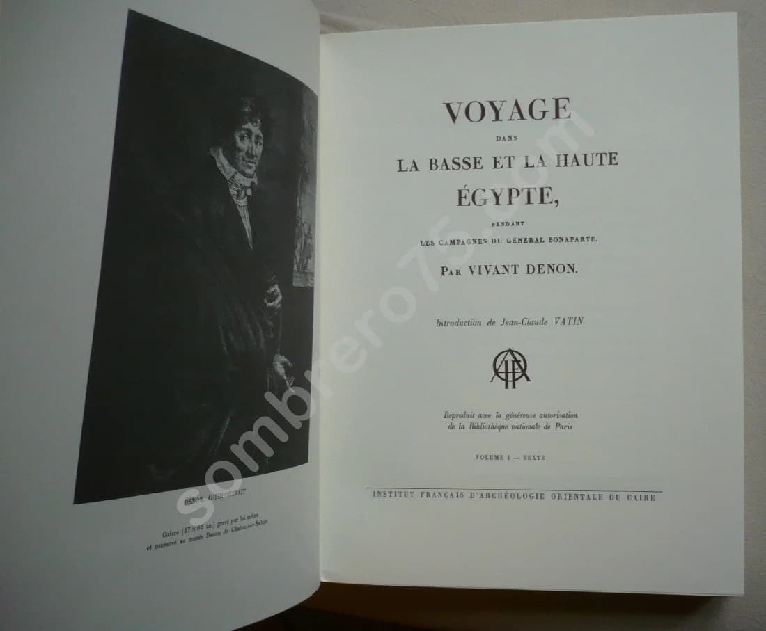 Voyage dans la Basse et la Haute Egypte - Vivant DENON. 2 volumes - Image 4