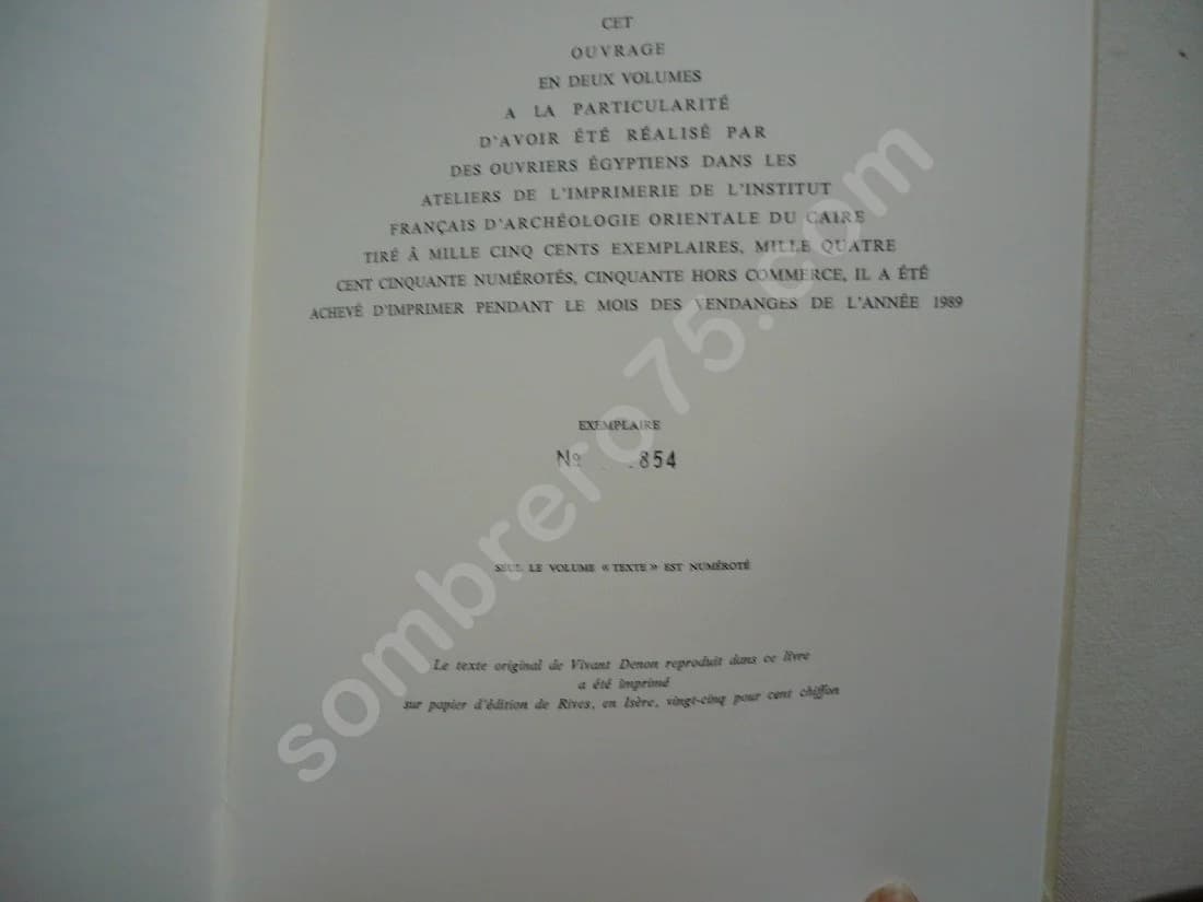 Voyage dans la Basse et la Haute Egypte - Vivant DENON. 2 volumes - Image 6