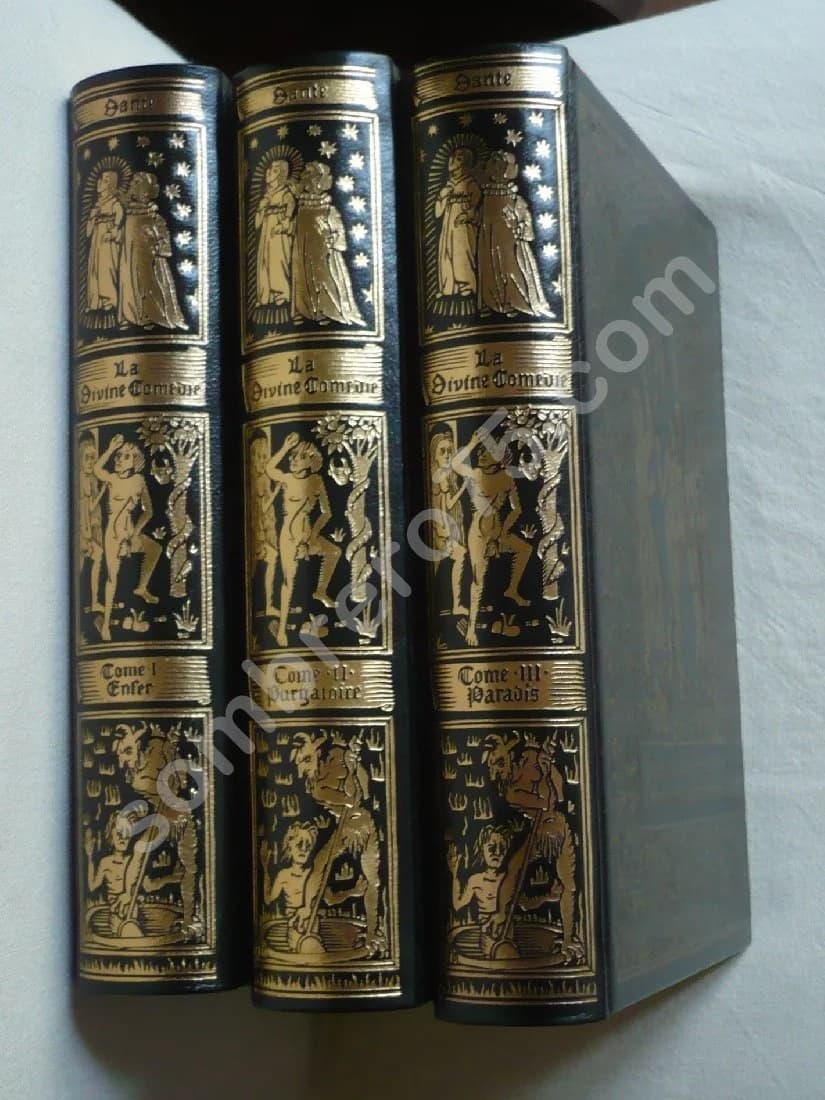 La Divine Comédie - -. 3 volumes - Image 2