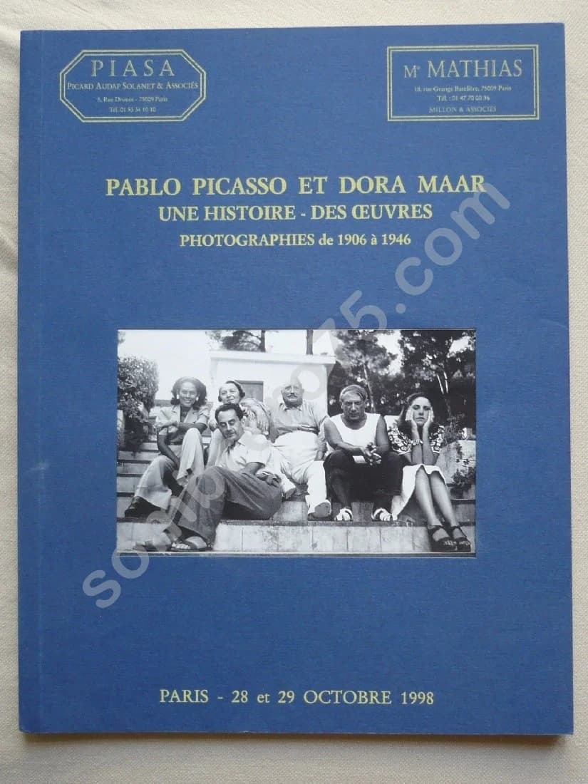 Pablo Picasso et Dora Maar - Une histoire - Des oeuvres. Photographies de 1906 à 1946