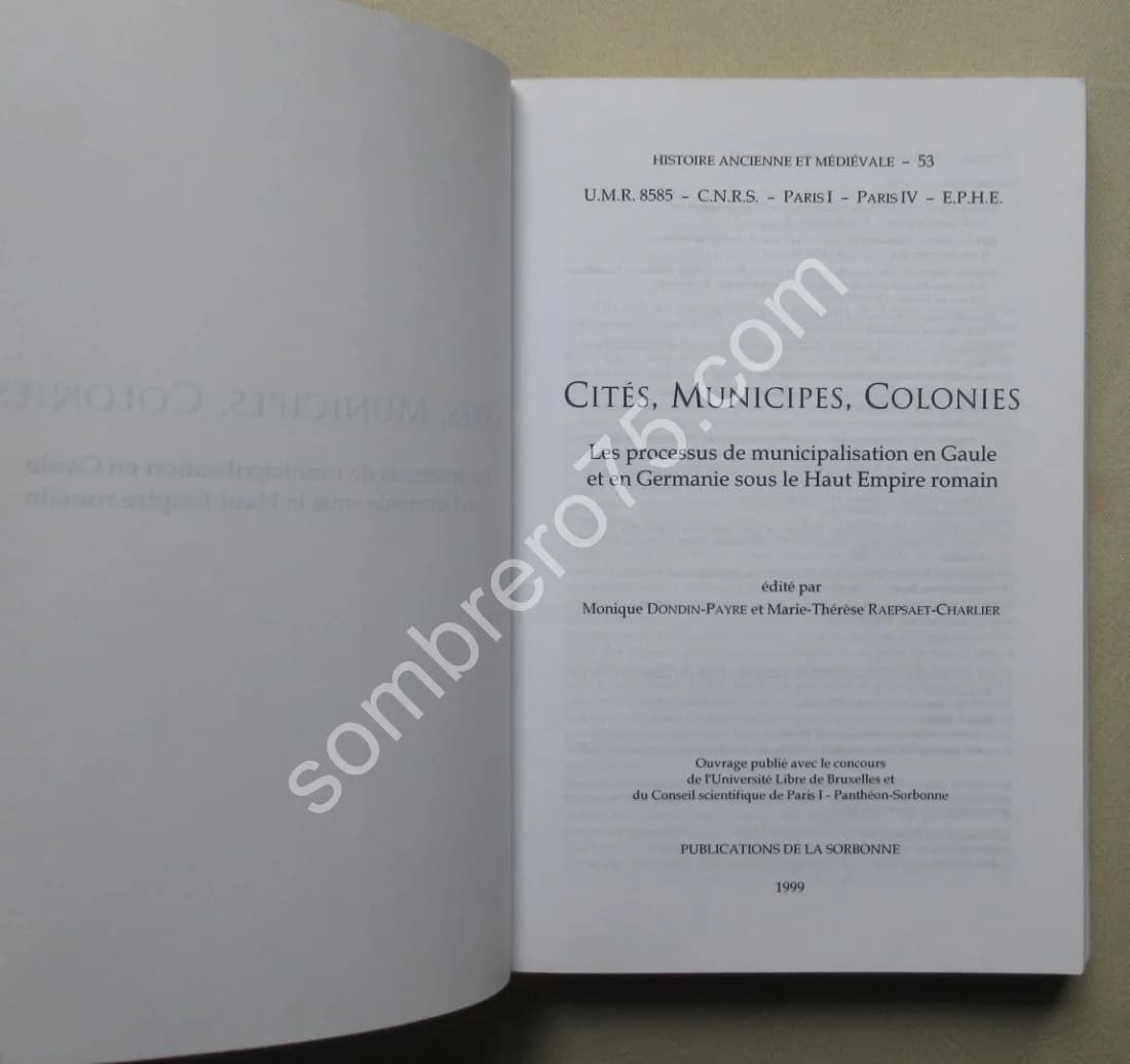 Cités, Municipes, Colonies : Les processus de municipalisation en Gaule et en Germanie sous le haut Empire romain - Image 3
