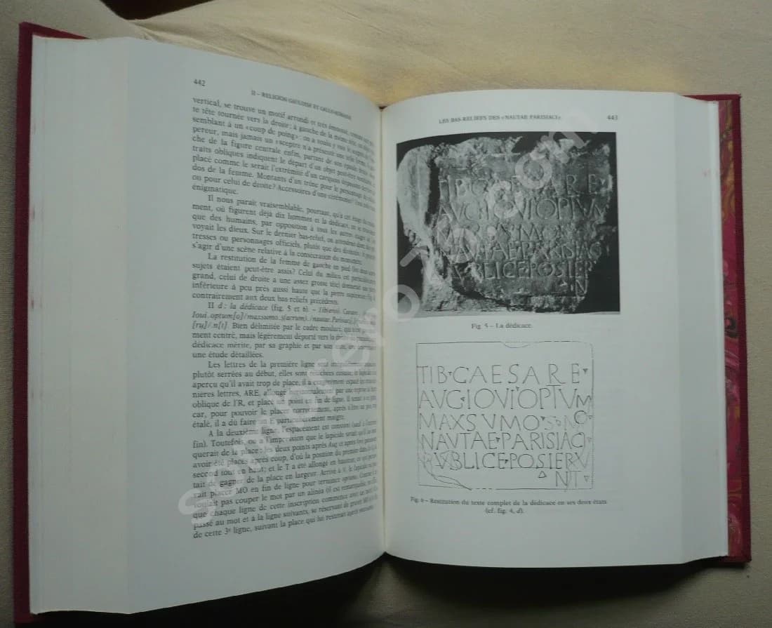 Travaux sur la Gaule: 1946-1986. Paul Marie DUVAL. Reliés - Image 5