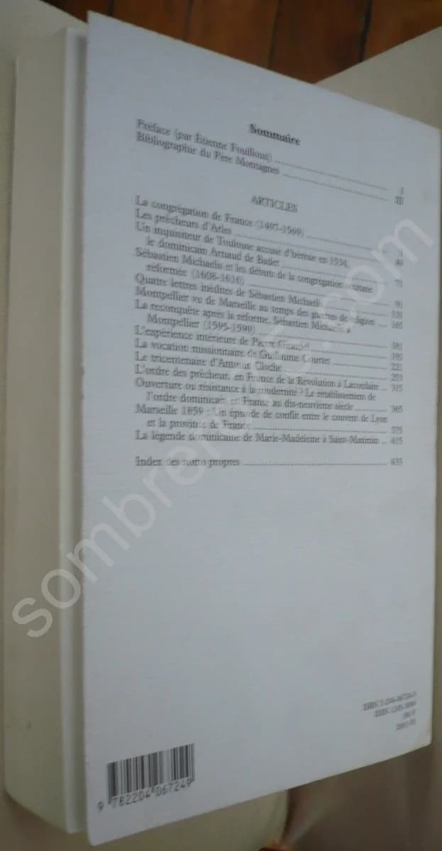 Les Dominicains en France et leurs réformes. Mémoires dominicaines. B. Montagnes - Image 2