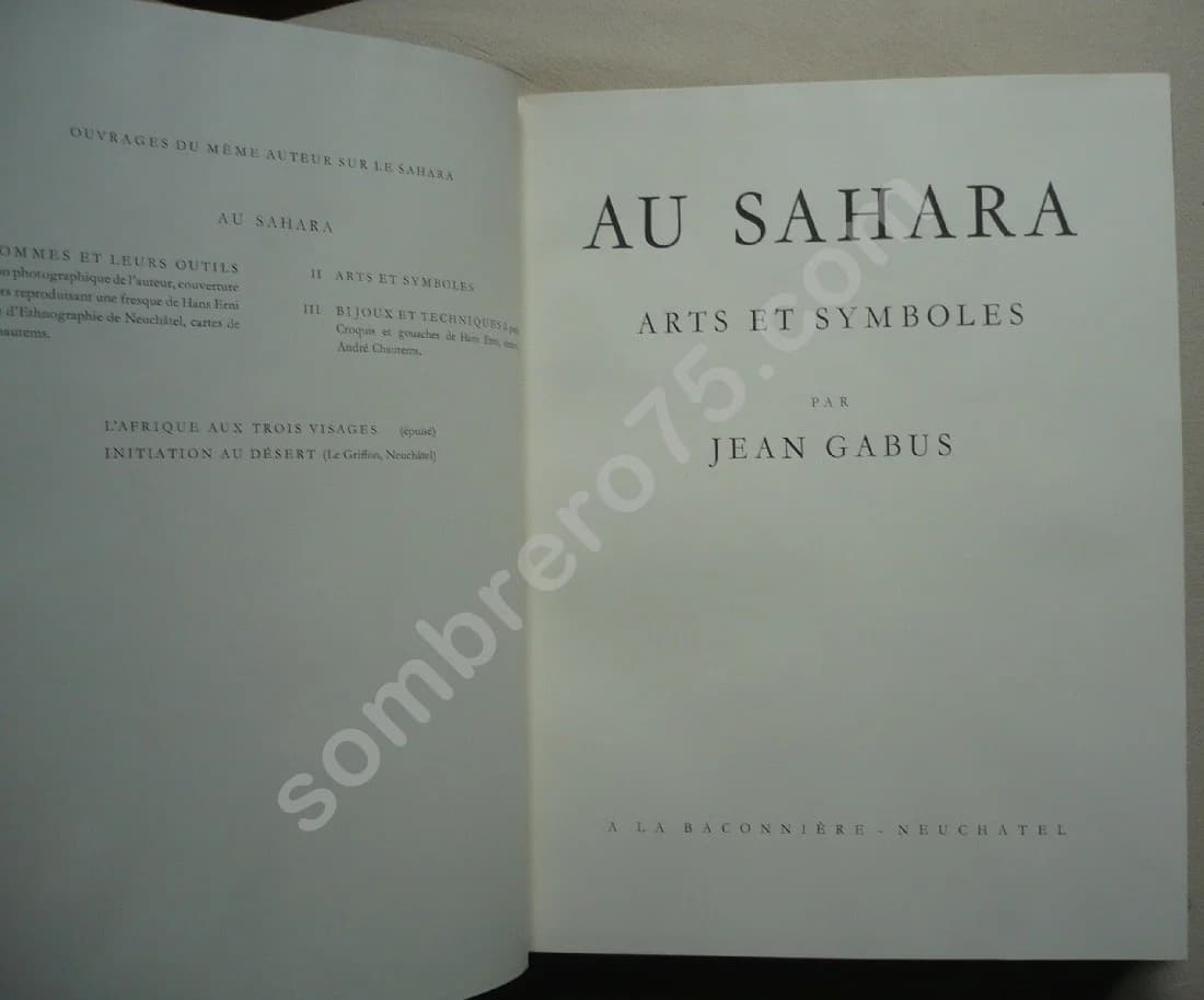 Au Sahara - Arts et Symboles - Image 4