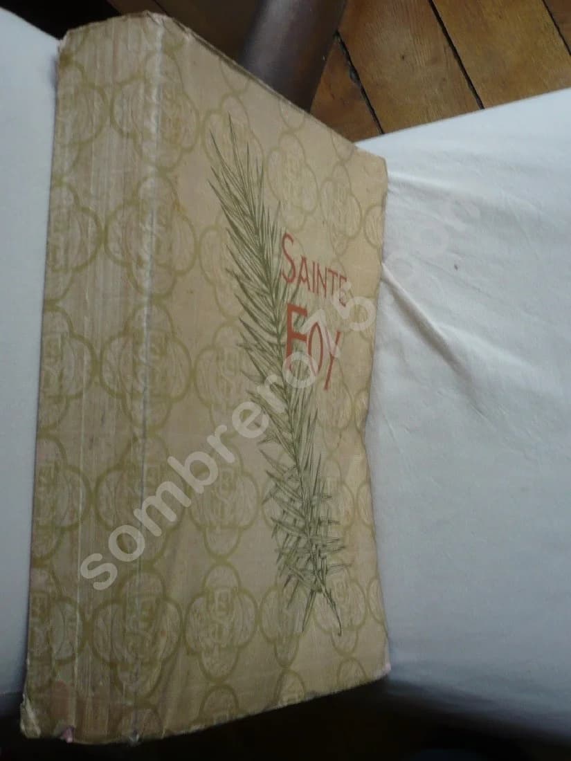 Sainte Foy - Vierge et Martyre. 1900. et L SERVIERES - Image 2