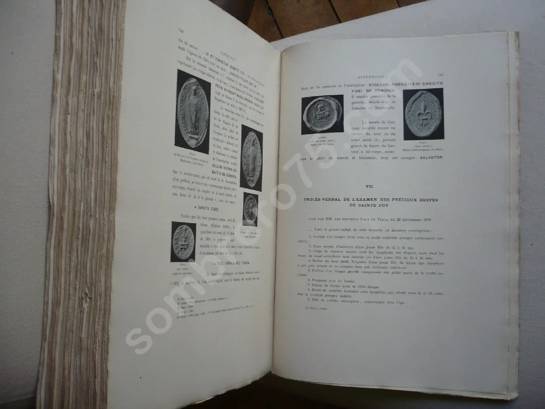 Sainte Foy - Vierge et Martyre. 1900. et L SERVIERES - Image 7