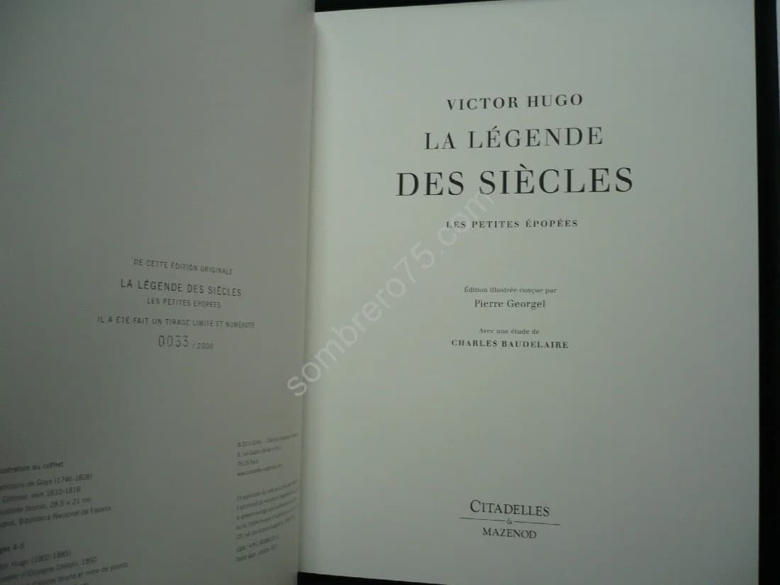 La Légende des Siècles -. Citadelles - Image 3