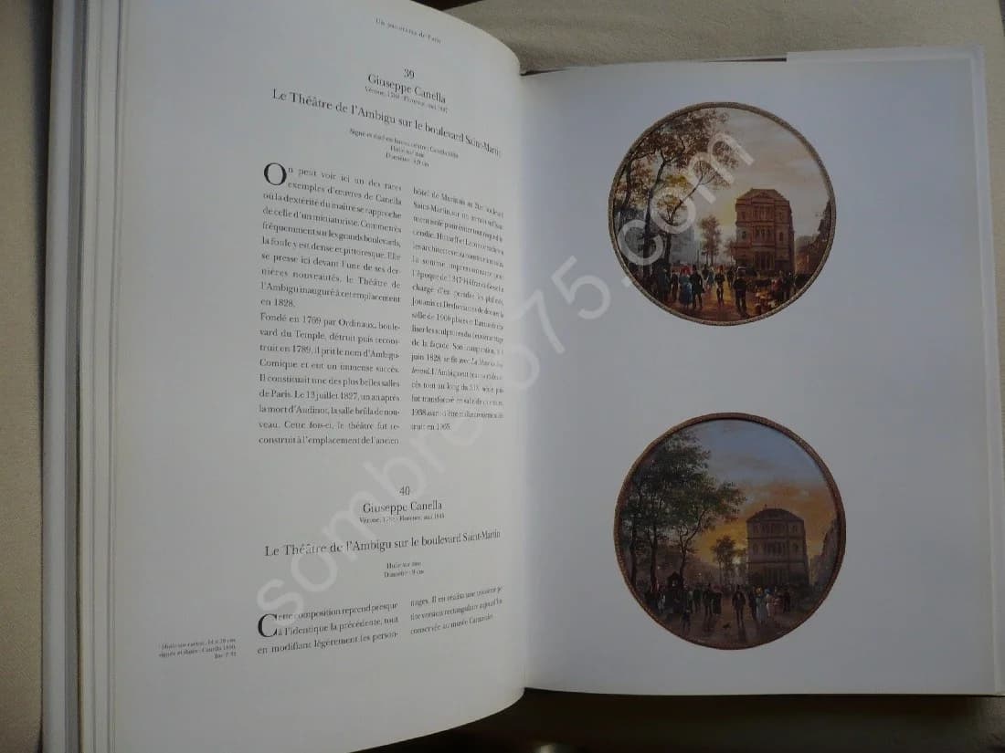 Un Panorama de Paris et ses environs. Tableaux - Dessins. 1680-1840 - Image 3