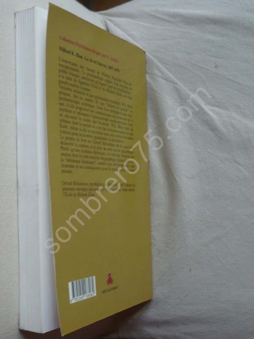 Wilfred R. Bion. La vie et l'oeuvre 1897-1979 - Image 4