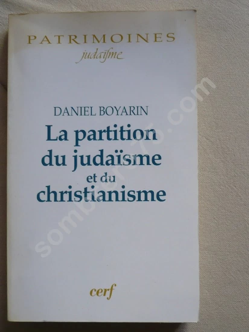 La Partition du Judaïsme et du Christianisme