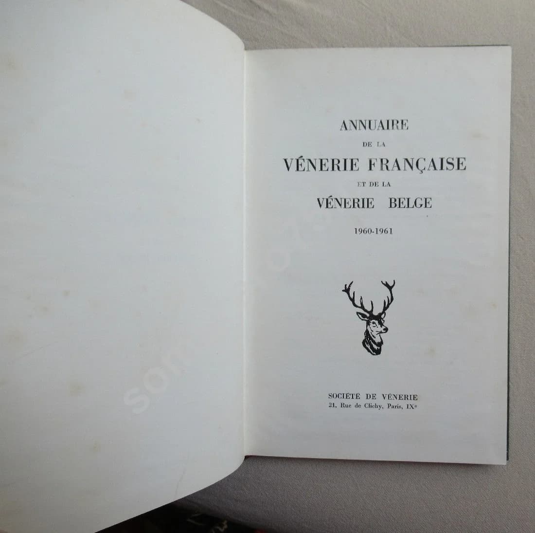 Annuaire de la Vénerie Française et de la Vénerie Belge - Image 3