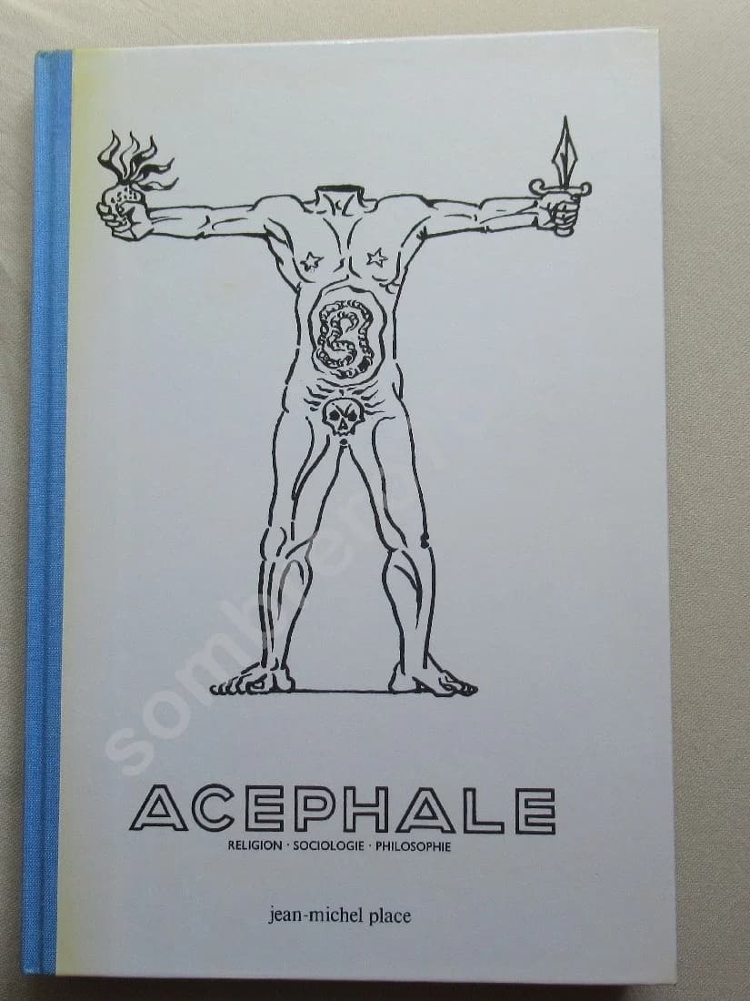 Acephale - N° 1 à 5, du 24 juin 1936 à juin 1939. J. M. PLACE