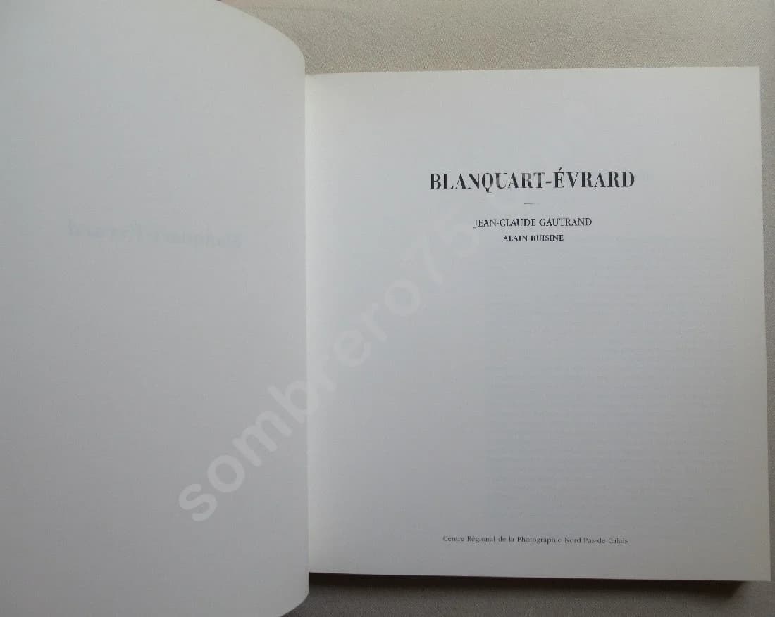 BLANQUART EVRARD - Jean Claude GAUTRAND - Image 3