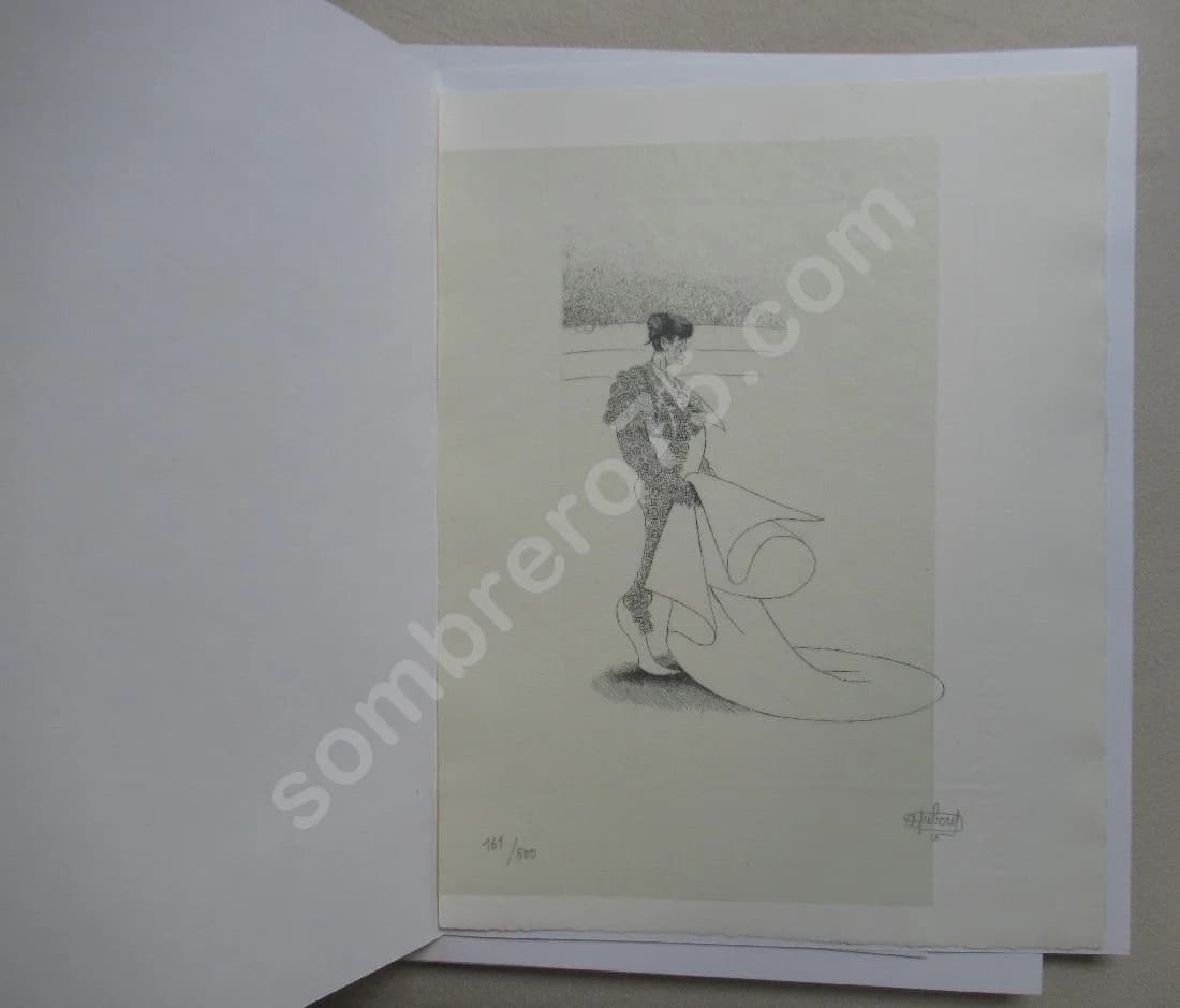 Corridas - Dubout. Ex Numéroté - Signé - Eau Forte - Image 6