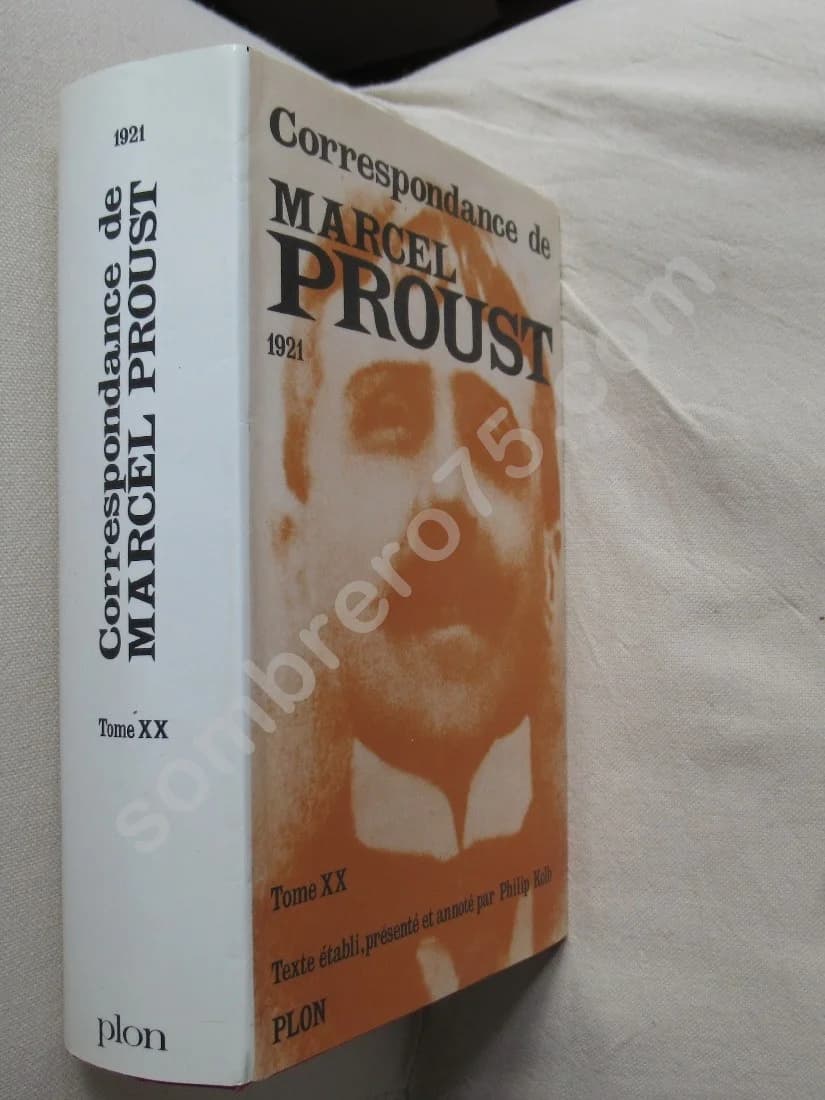 Correspondance de Marcel Proust 1921. Tome 20 - Image 2
