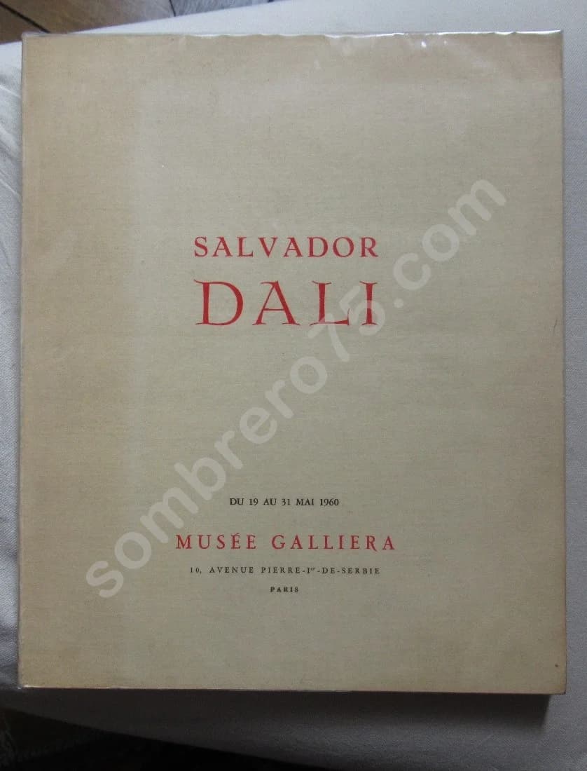 Salvador DALI - Musée Galliera. Cent aquarelles pour la Divine Comédie