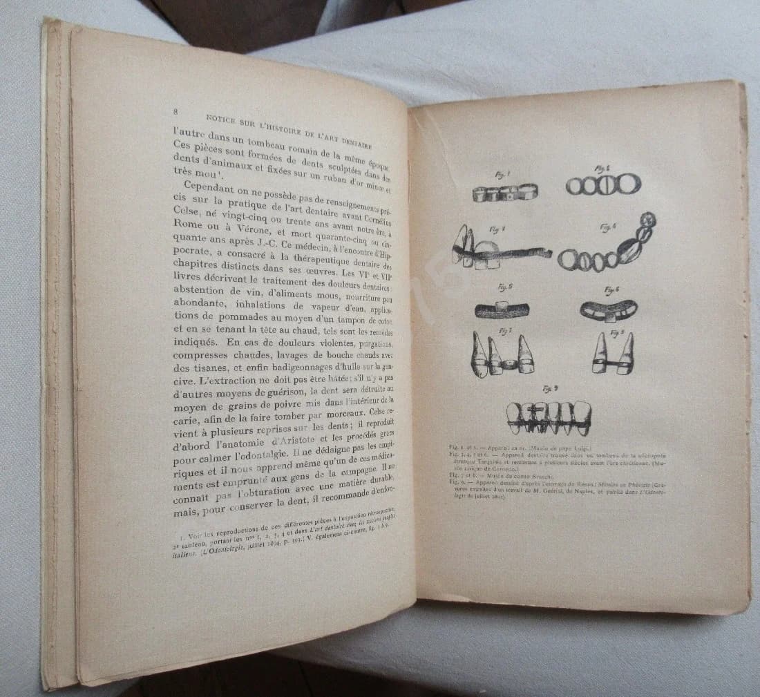 Notice sur l'Histoire de l'Art Dentaire.. 1900 - Image 5