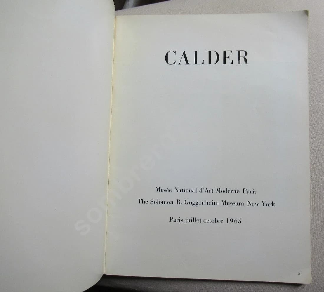Calder - Musée National d'Art Moderne - 1965. Lithographies - Image 2