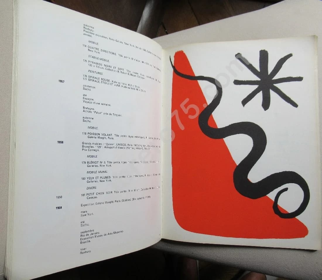 Calder - Musée National d'Art Moderne - 1965. Lithographies - Image 3