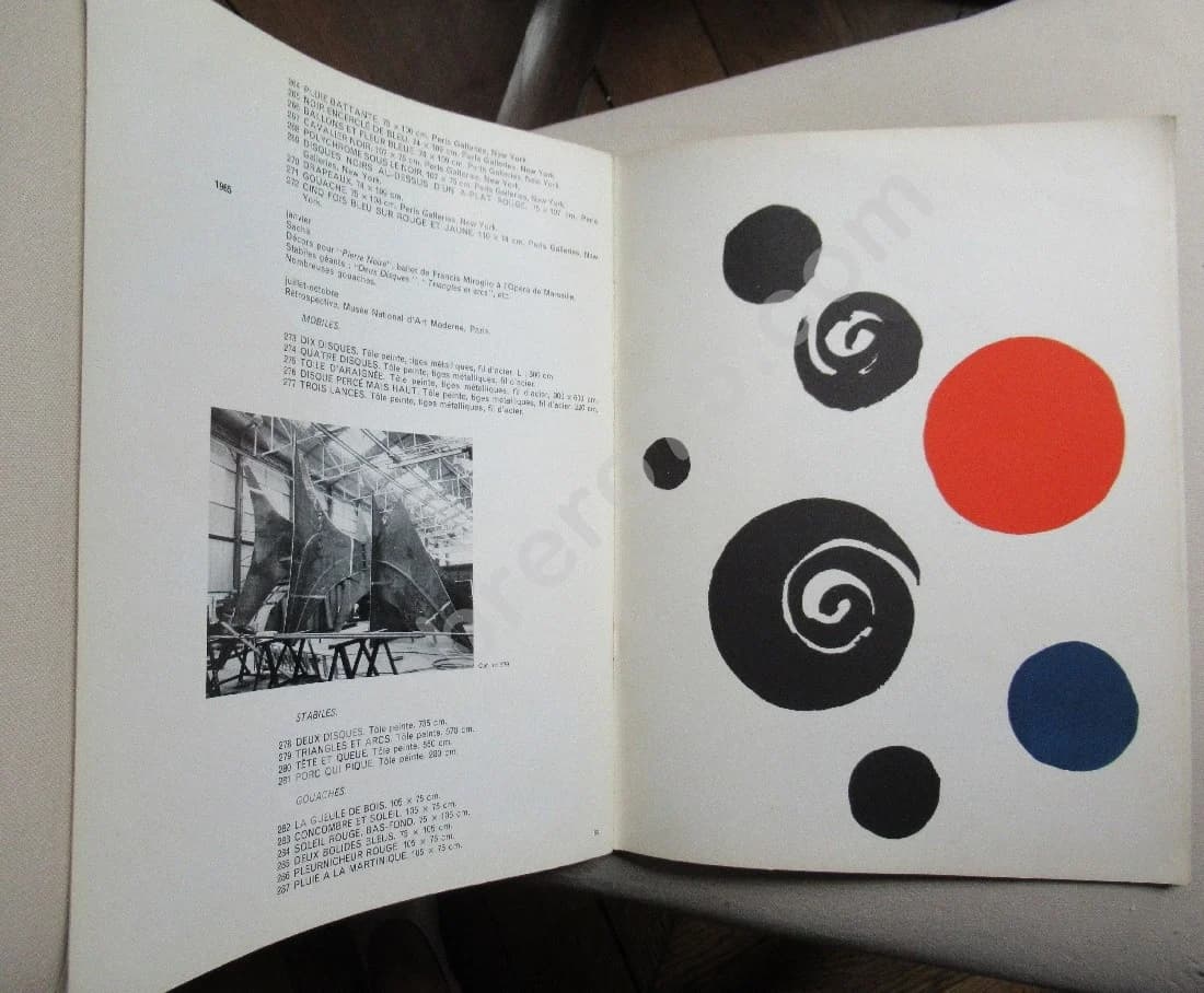Calder - Musée National d'Art Moderne - 1965. Lithographies - Image 4