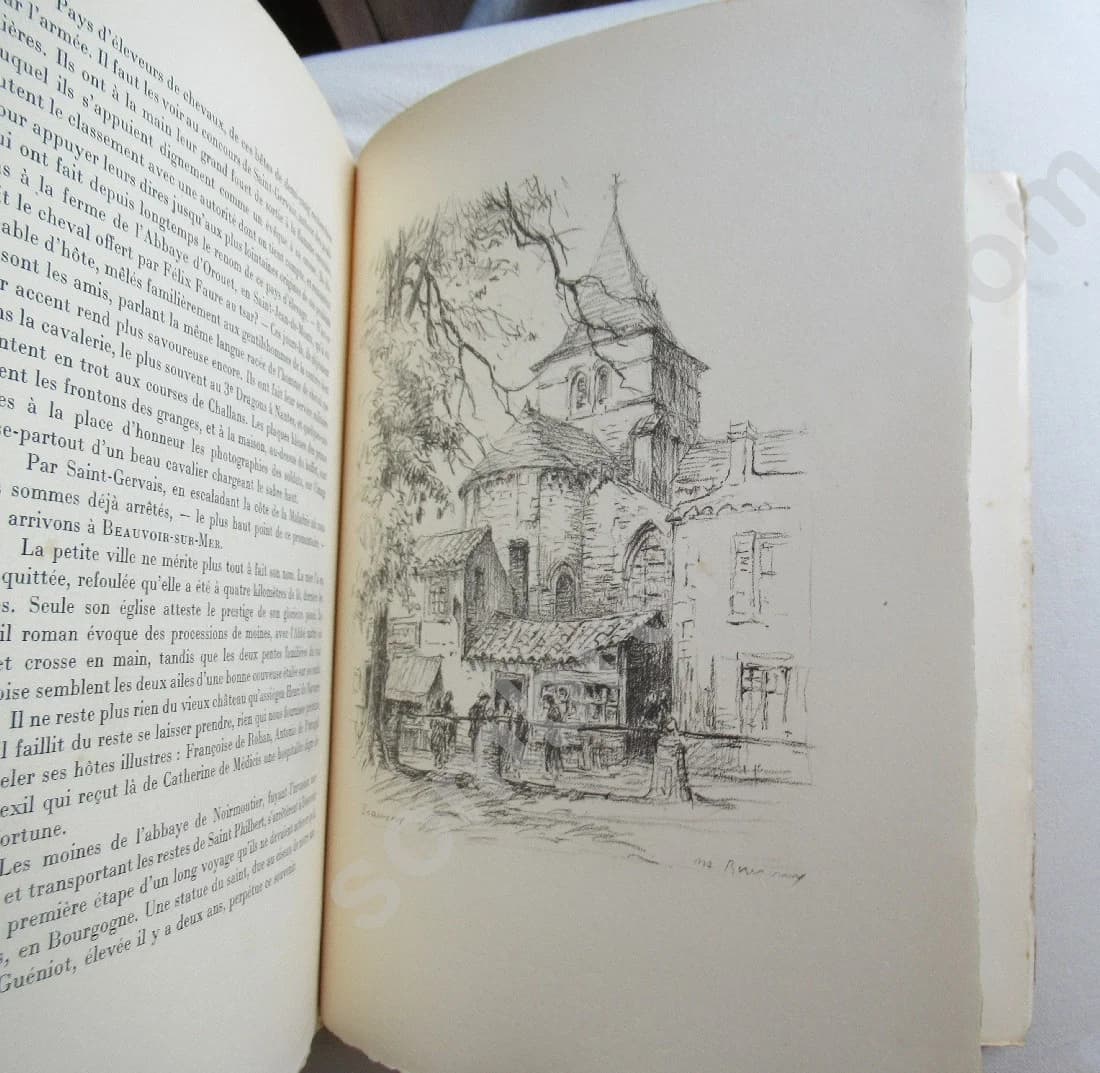 Le Marais de Monts en Vendée - Son rivage et ses iles.. Illustrations Bouroux - Image 7