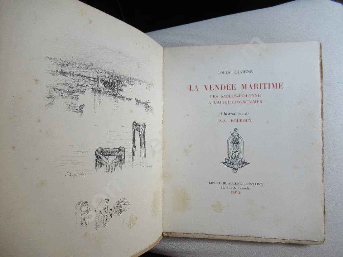 La Vendée Maritime des Sables d'Olonne à l'Aiguillon sur Mer. L. CHAIGNE. Ill Bouroux - Image 4