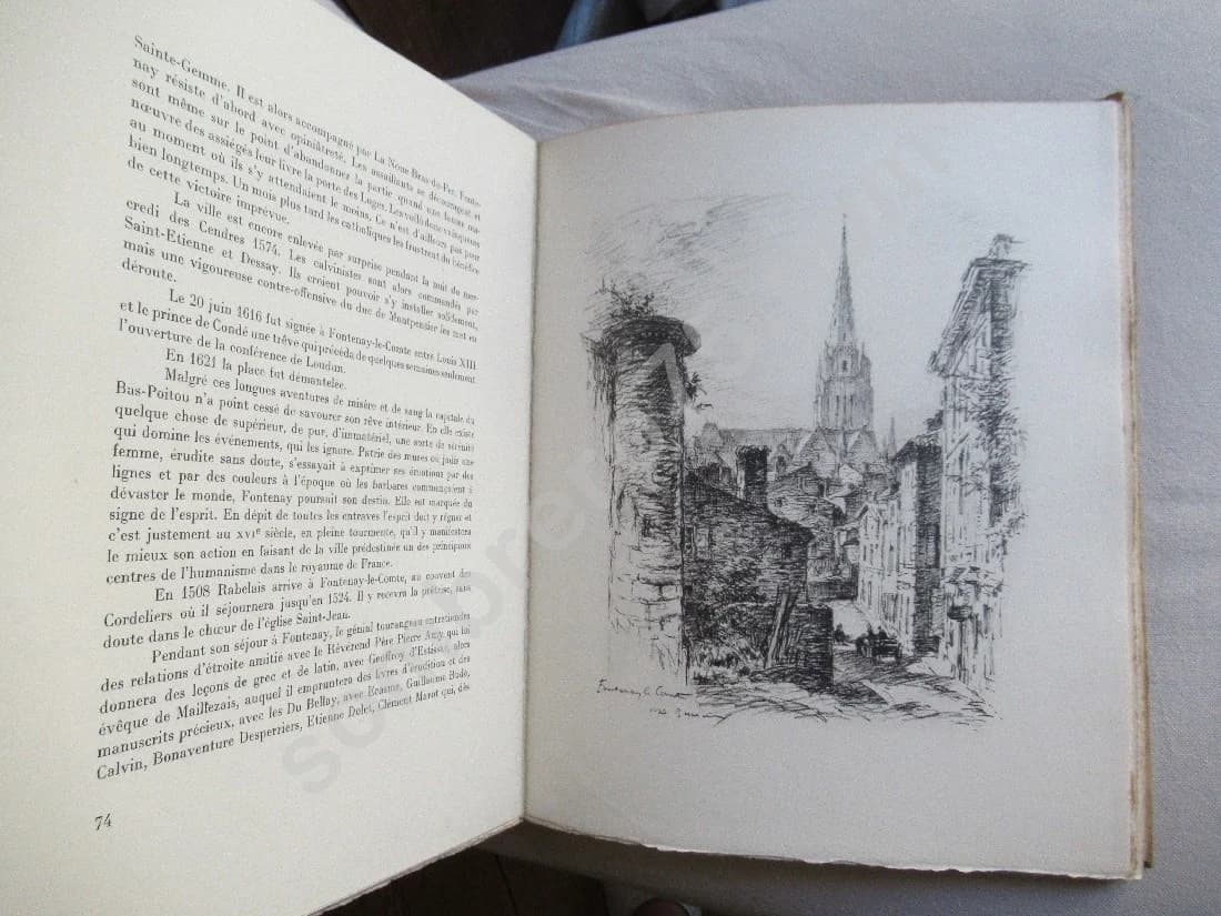 Rivières et Forêts Vendéennes.. Illustrations Bouroux - Image 8