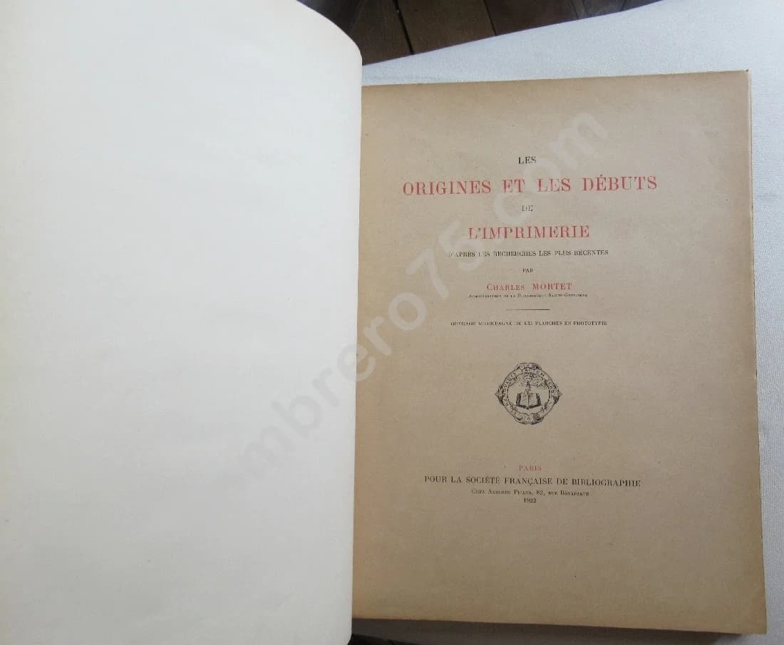 Les Origines et les Débuts de l'Imprimerie - Image 5