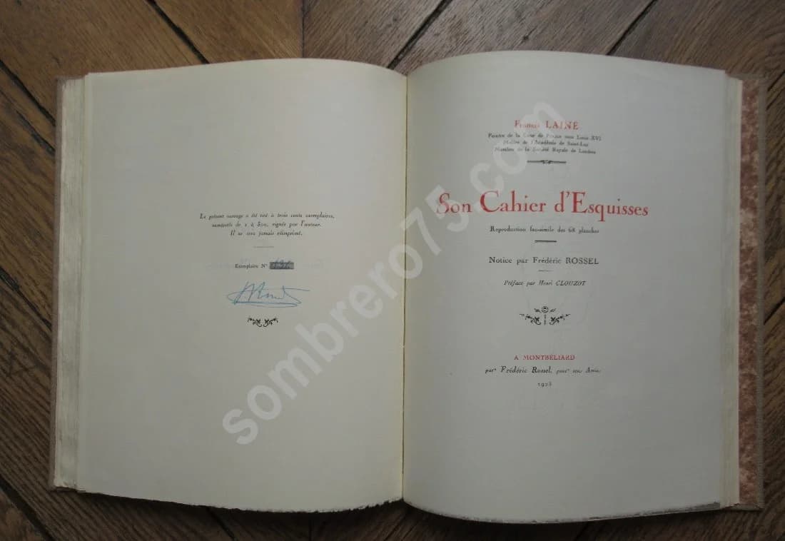 Un Miniaturiste Français inconnu en France - Francis LAINE - 2 vol - Image 4