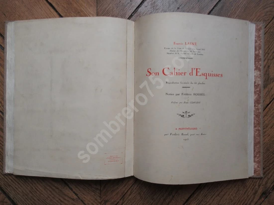Un Miniaturiste Français inconnu en France - Francis LAINE - 2 vol - Image 5