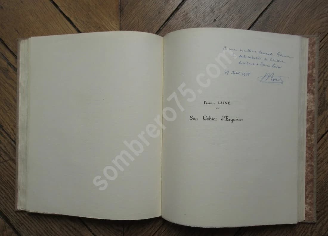 Un Miniaturiste Français inconnu en France - Francis LAINE - 2 vol - Image 6