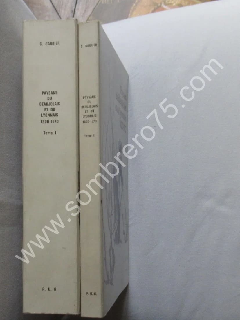 Paysans du Beaujolais et du Lyonnais, 1800-1970. 2 vol - Image 2