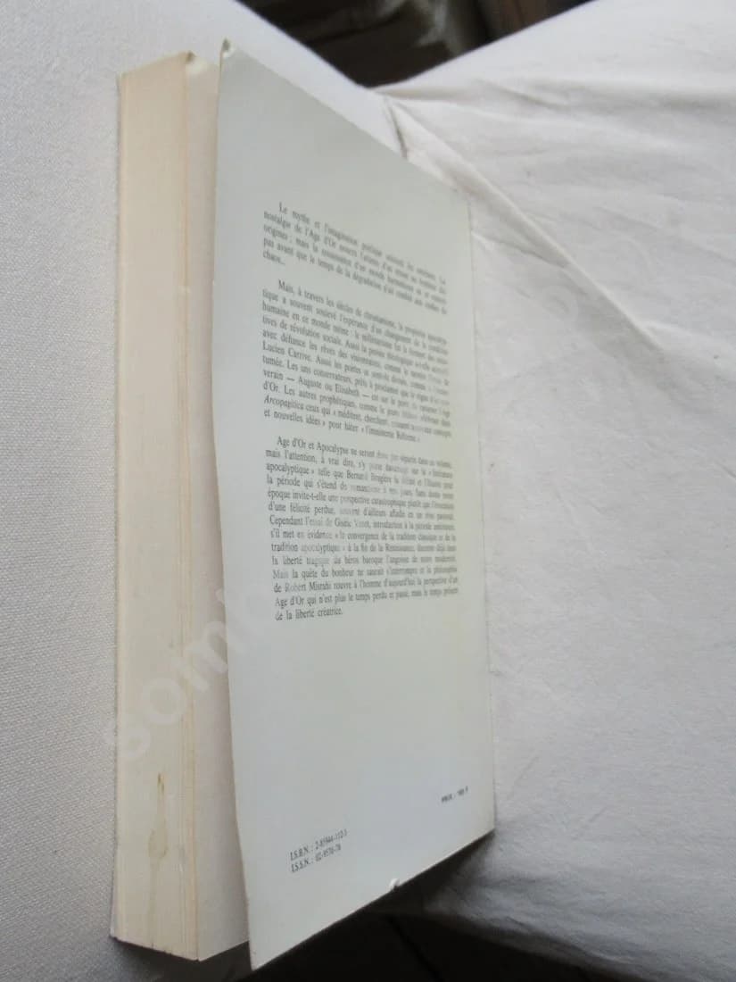 Age d'or et Apocalypse. Etudes réunies par R. ELLRODT et B BRUGIERE - Image 4